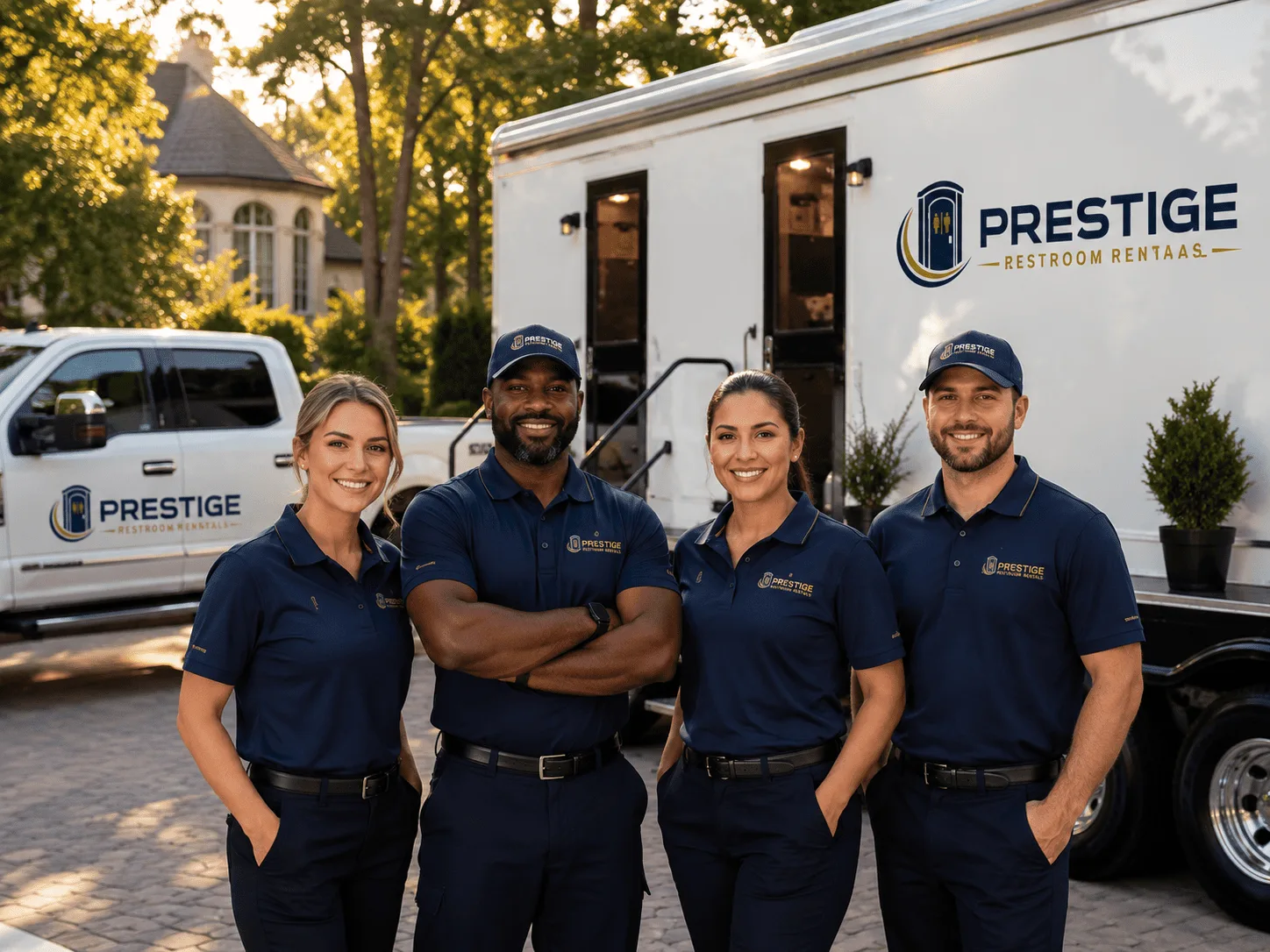 Trusted Luxury Portable Restrooms company in West Point, CA